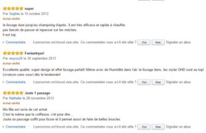 commentaires des clients sur le Lisseur ghd Eclipse